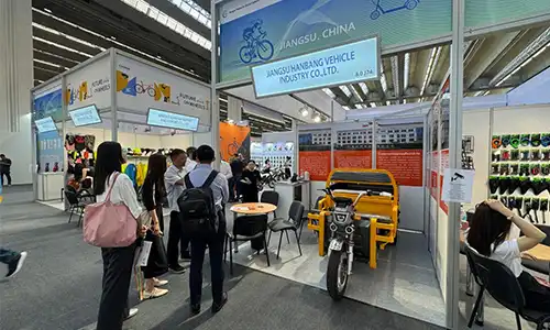 Hanbang Vehicle’s Meidi Electric Tricycles Shine at German Exhibition: Expanding Global Territory with Unmatched Core Strength